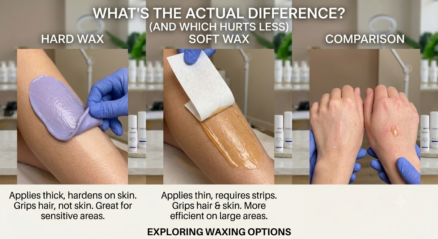Hard Wax vs Soft Wax: What's the Actual Difference (and Which Hurts Less)?