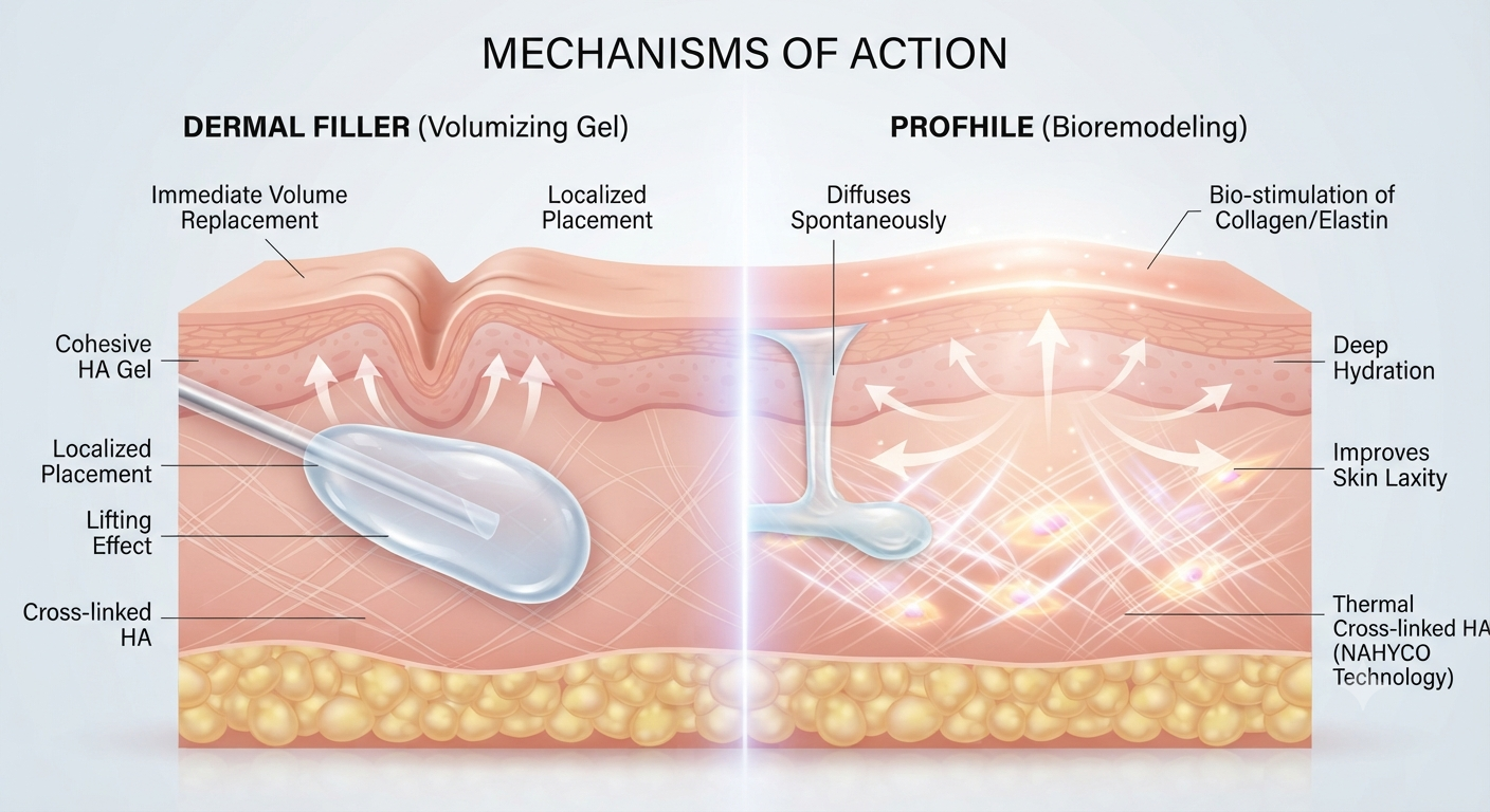 Profhilo vs Dermal Fillers: What's Actually the Difference?