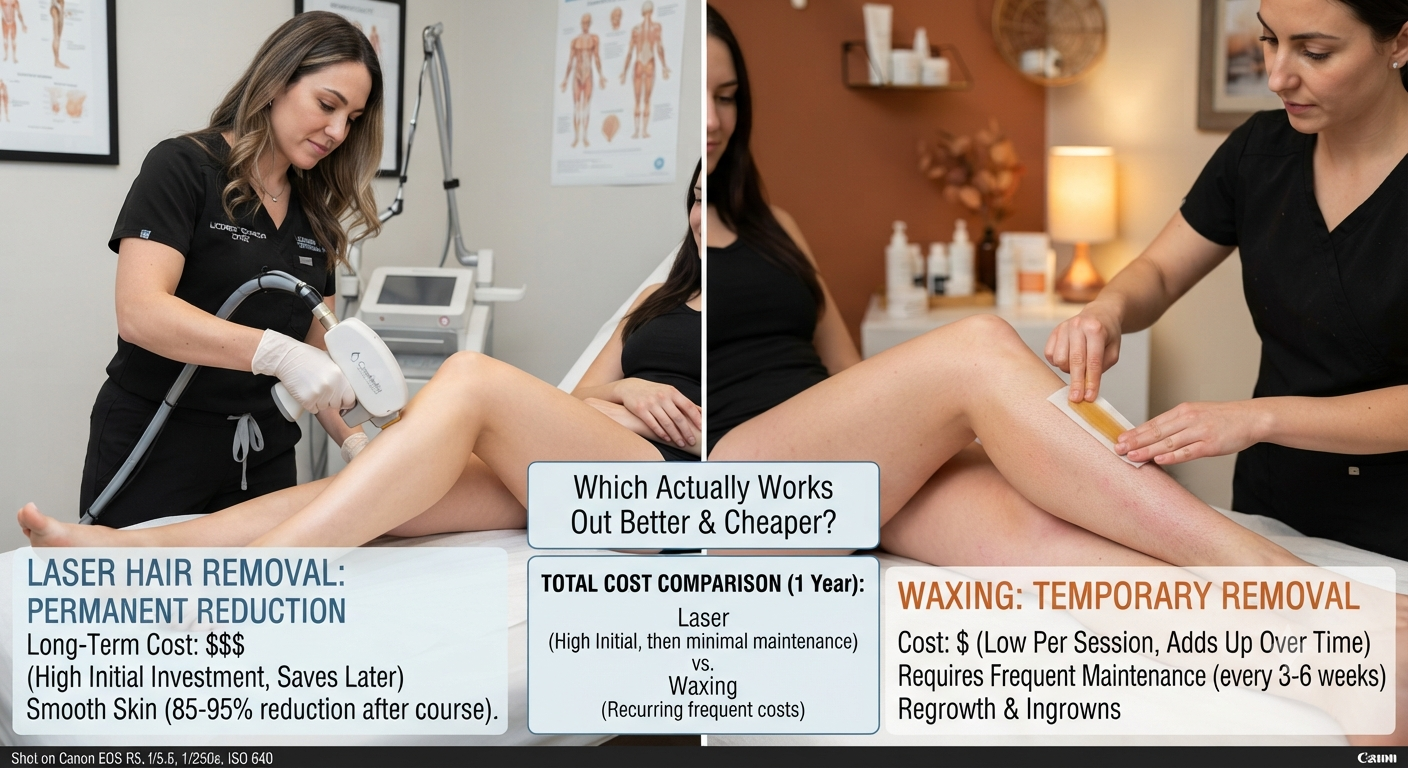 Laser Hair Removal vs Waxing: Which Actually Works Out Better (and Cheaper)?