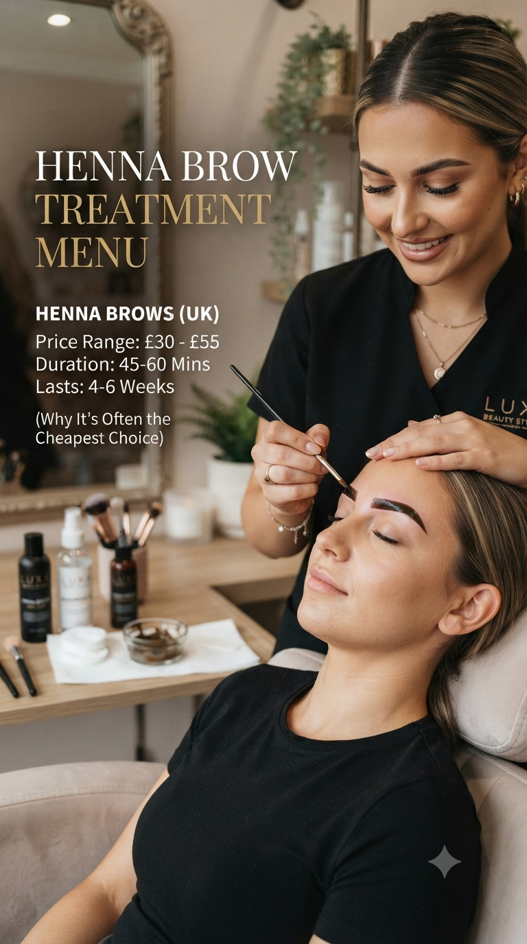 How Much Do Henna Brows Cost in the UK? (And Why It's the Cheapest Brow Treatment on the Menu)