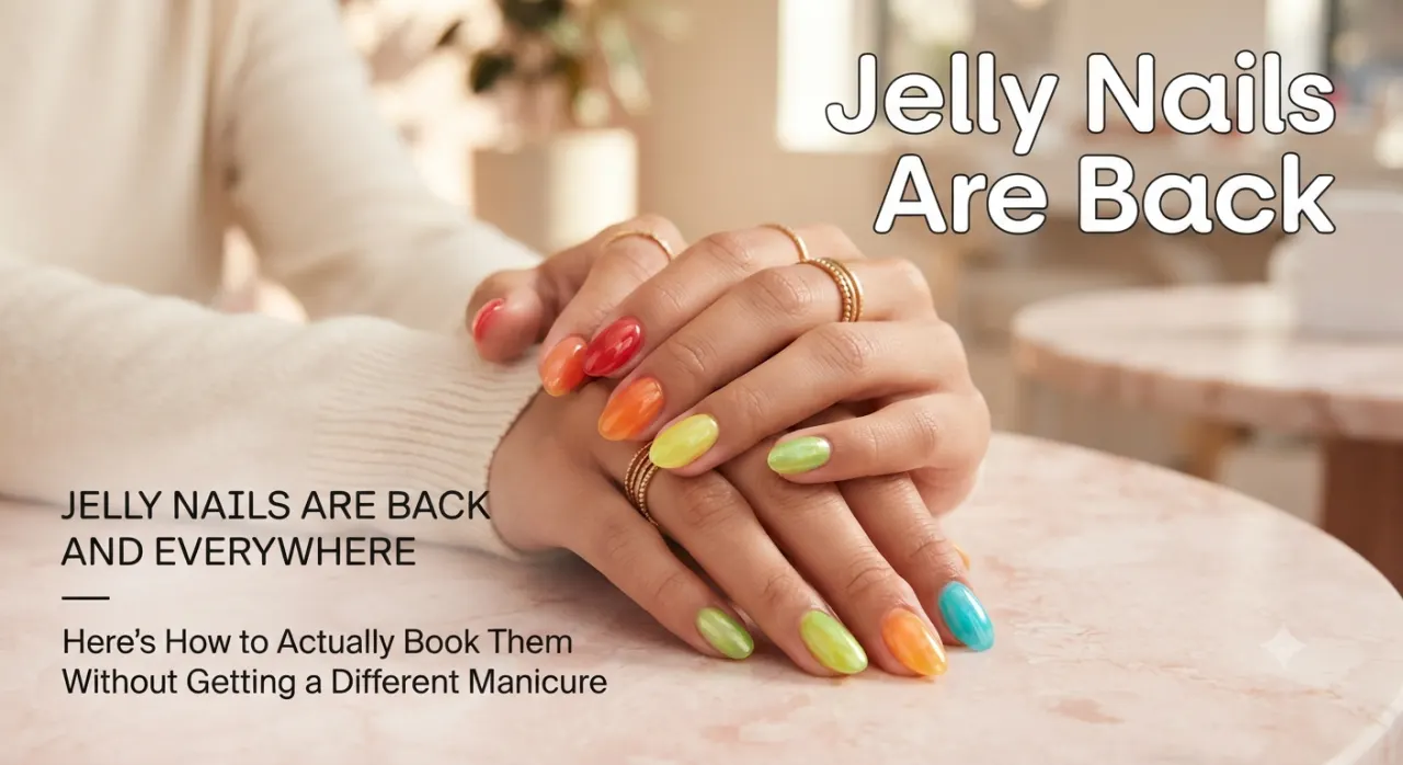 Jelly Nails Are Back and Everywhere — Here's How to Actually Book Them Without Getting a Different Manicure