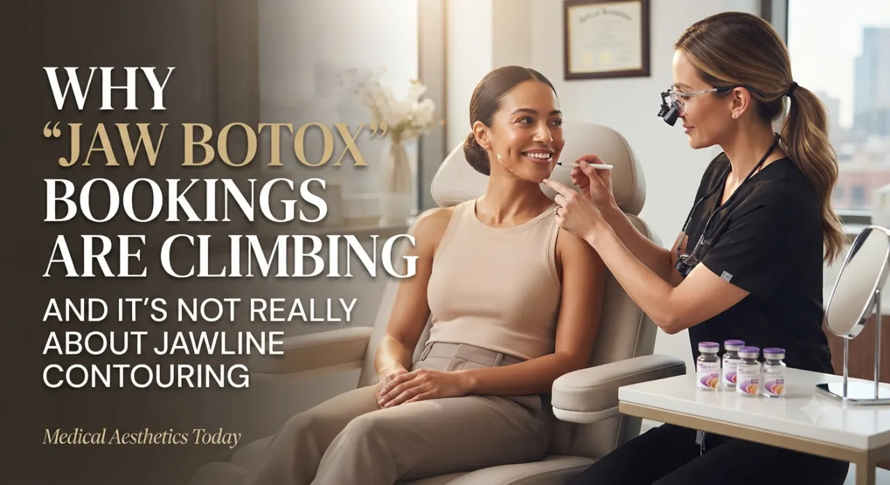 Why "Jaw Botox" Bookings Are Climbing — and It's Not Really About Jawline Contouring