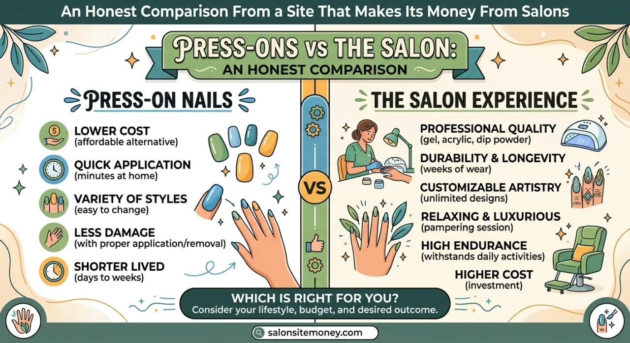 ress-Ons vs the Salon: An Honest Comparison From a Site That Makes Its Money From Salons
