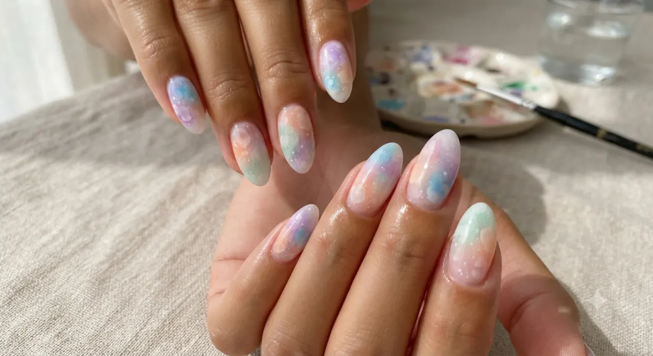 Watercolour Nails Are Summer's Dreamiest Manicure — Here's How to Actually Ask for Them