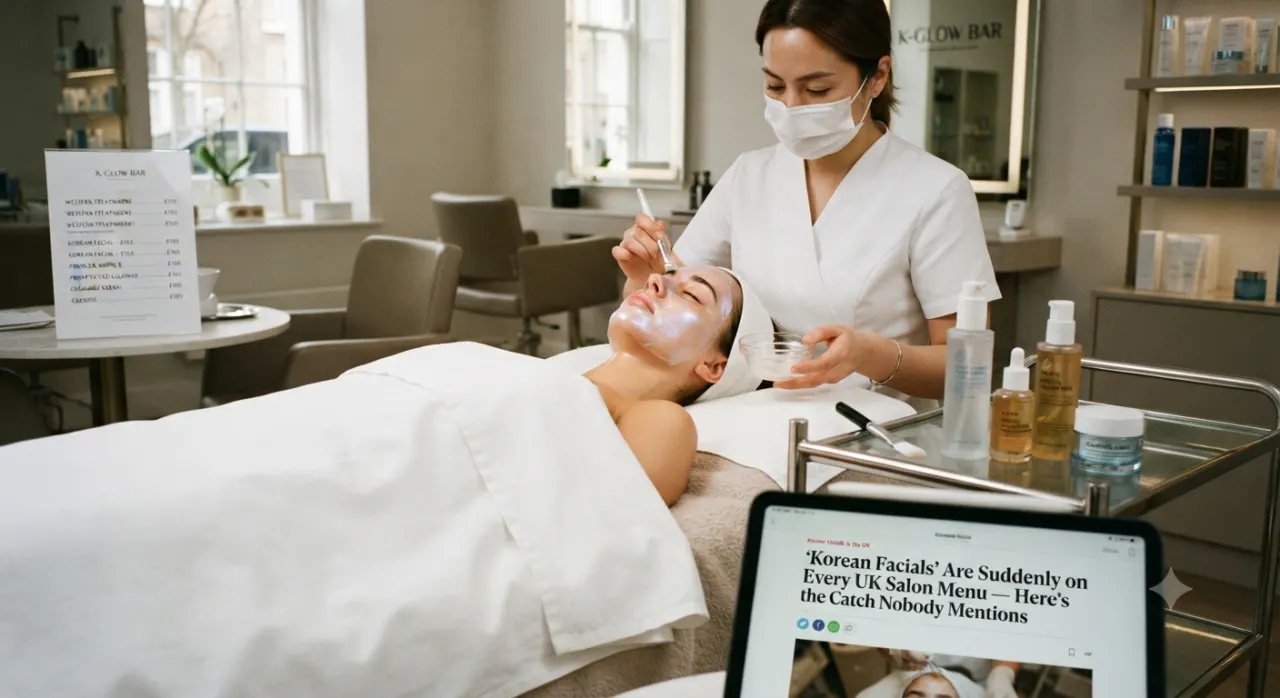 "Korean Facials" Are Suddenly on Every UK Salon Menu — Here's the Catch Nobody Mentions