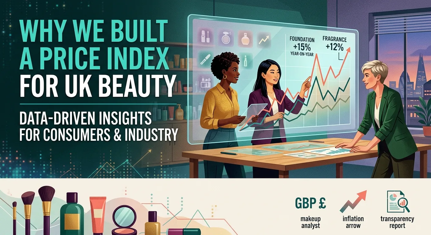 Why We Built a Price Index for UK Beauty (And Why It's Long Overdue)