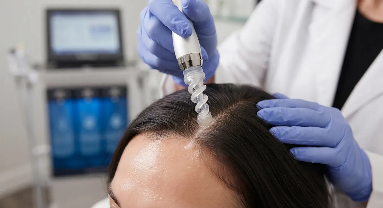 The HydraFacial for Your Scalp Is a Real Thing Now — Here's What Keravive Actually Does