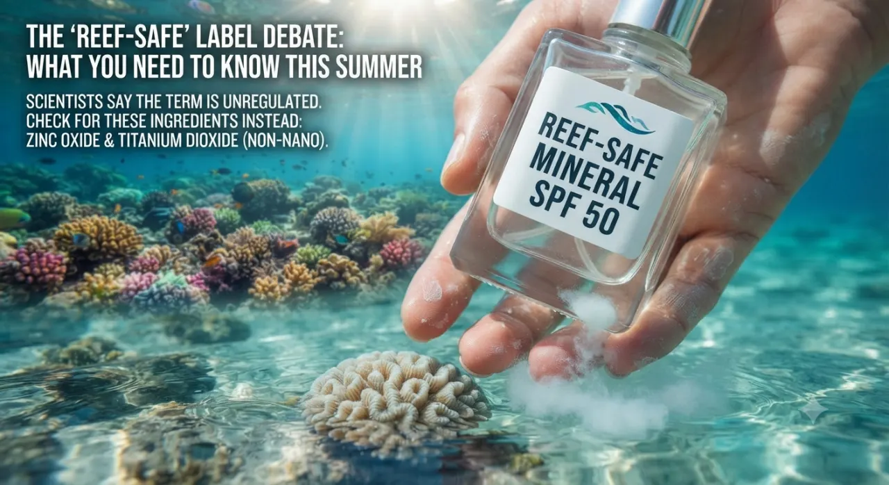 "Reef-Safe" SPF Is Everywhere This Summer — But the Label Means Less Than You Think