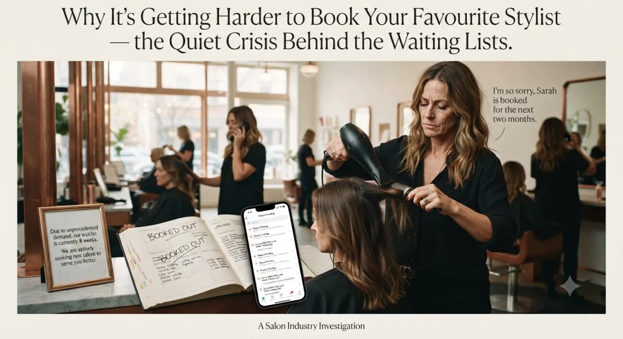 Why It's Getting Harder to Book Your Favourite Stylist — the Quiet Crisis Behind the Waiting Lists
